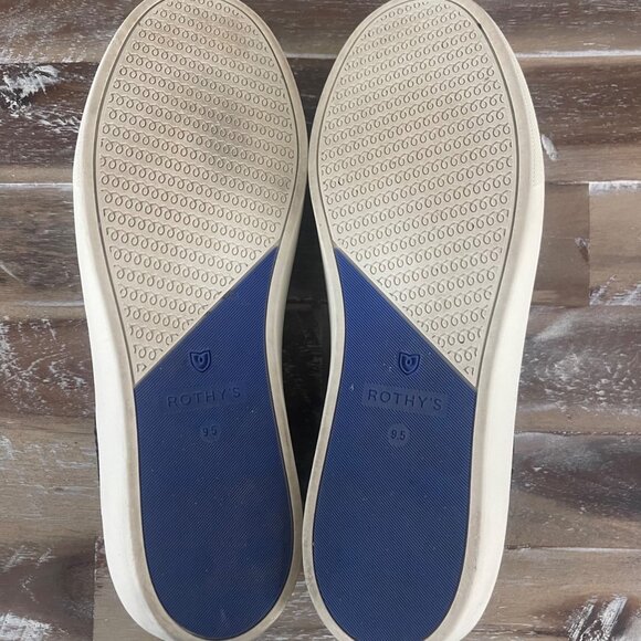 Rothys Womens Casual Knit Slip On Sneaker Size 9.5 Comfort Travel Minimalist - Picture 11 of 11